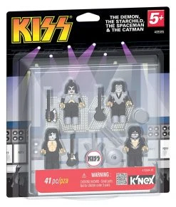 SOLD OUT! KISS Collectibles 2012 K'NEX Series 1 Figures - Demon Starchild Spaceman Catman
