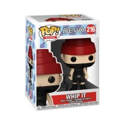 BuyRockNRoll Devo Collectible 2021 Handpicked Funko POP Rocks Satisfaction & Whip It Figures In Funko Foldable Protectors