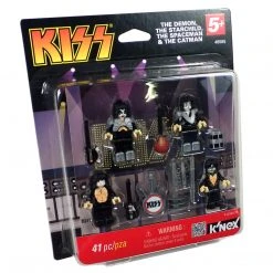 SOLD OUT! KISS Collectibles 2012 K'NEX Series 1 Figures - Demon Starchild Spaceman Catman