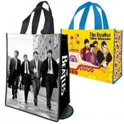 Beatles, The Beatles Collectibles: 2015 Liverpool Packable Tote & Yellow Submarine Tote Bags