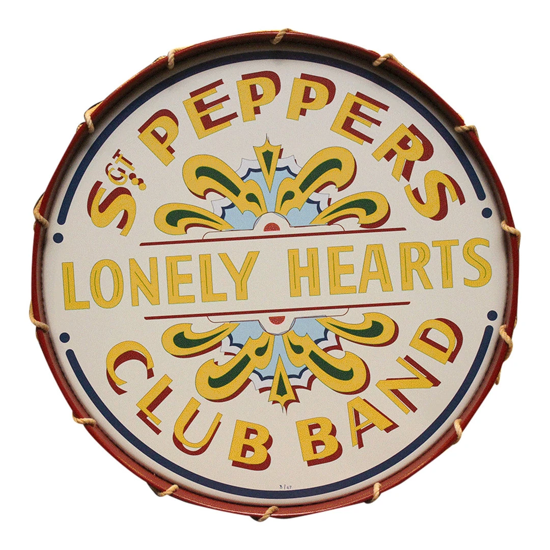 BuyRockNRoll Beatles, The Beatles Collectible: 2017 Sgt Peppers Lonely Hearts Club Band 50th Anniversary Drum Ltd Ed 67*