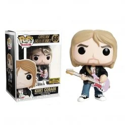 Kurt Cobain, Nirvana Nirvana Collectible 2017 Funko Pop! Rocks Kurt Cobain Loud & Live Figure Hot-Topic Exclusive #66