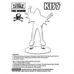 SOLD OUT! KISS 2016 KnuckleBonz Rock Iconz Alive II Gene Simmons Demon Statue #145/1000