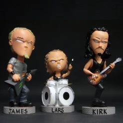 Metallica Rare Collectible 2003 NECA Kirk Hammett Head Knocker