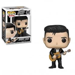 Johhny Cash Johnny Cash Collectible Handpicked 2018 Funko Pop! Rocks Man In Black Figure Set With Protectors