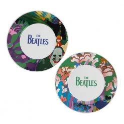 The Beatles Beatles Collectibles 2016 Vandor Yellow Submarine Teacups & Saucers Set Of 2 Beatles, The