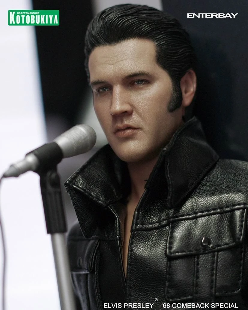 Elvis Presley Collectible 2012 Kotobukiya ArtFX 1968 Comeback Special 1:6 Scale Figure