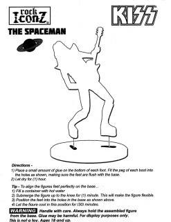 KISS Collectible 2016 KnuckleBonz Rock Iconz Alive II Ace Frehley Statue #255