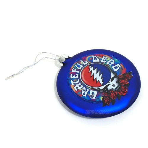 Grateful Dead, The Grateful Dead Collectible: 2014 Kurt Adler Steal Your Face Christmas Ornament