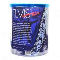 Elvis Presley Movie Collectible: 2009 Funko Force Jailhouse Rock Figure In Blue Lid Display Case