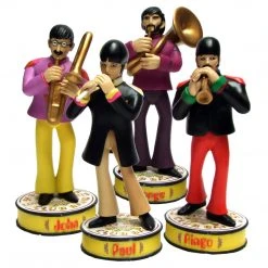 Beatles Collectibles 2013 Factory Entertainment Yellow Submarine Shakems Set Of 7 Beatles, The