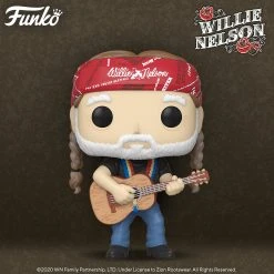 Pop Rocks! Willie Nelson Handpicked 2020 Funko Pop! Figure Protector Display Case