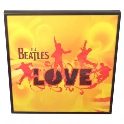 BuyRockNRoll Beatles LOVE Cirque Du Soleil Record LP Album Art Flat Promo Poster - Framed Beatles, The
