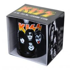 SOLD OUT! KISS Collectible 2012 Vandor Band Member Faces 20 Oz Ceramic Stein