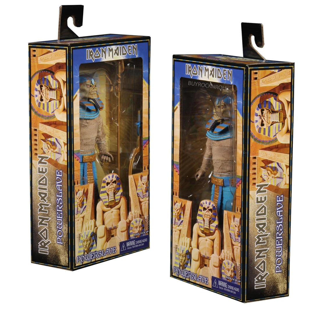 Iron Maiden Collectible 2020 Neca Powerslave Pharaoh Eddie 8-inch Clothed Figure