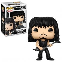 Metallica Collectible 2017 Funko POP! Rocks 4 Figure Set And Lady Justice Statue