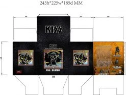 KISS Collectibles:2017 KnuckleBonz Rock Iconz Hotter Than Hell Demon Statue