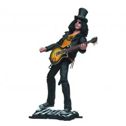 Guns N Roses Collectible 2007 McFarlane Toys Guitar Hero GNR Slash 10 Inch Figure
