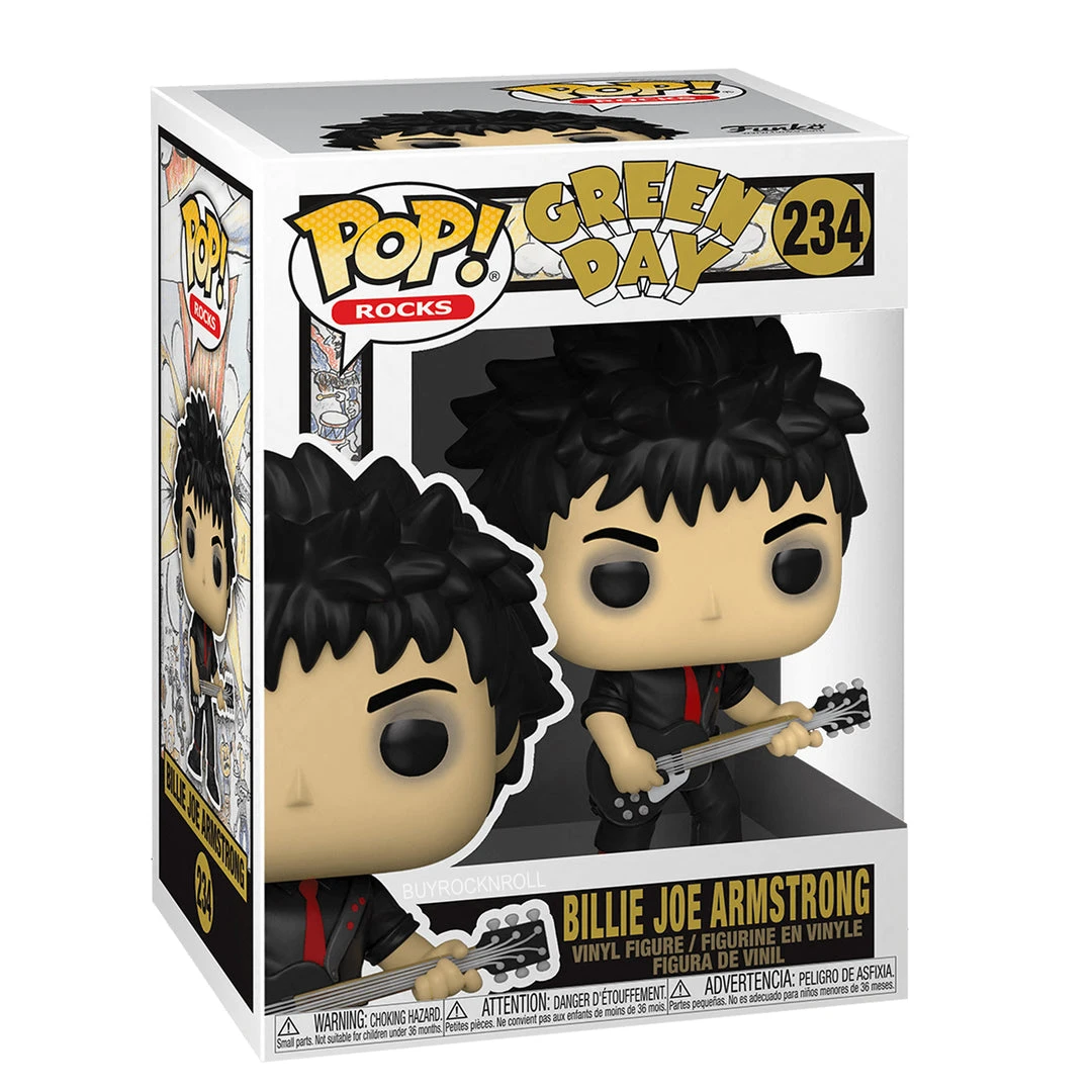 Green Day Collectible 2021 Handpicked Funko Pop! Rocks Figures In Funko Pop! Protectors