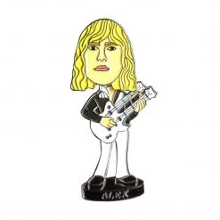 RUSH Collectible - 2007 Geddy, Alex, And Neil Bobblehead Enamel Bobbing Pins