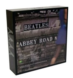 Factory Entertainment The Beatles Collectible 2013 Factory Abbey Road LP Record Album Cover Coin Bank