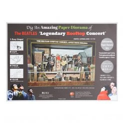 Beatles Collectible 2018 Tatebanko 50th Anniversary The ‘Let It Be’ Rooftop Concert Paper Diorama Beatles, The