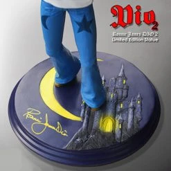 Ronnie James Dio Collectible 2013 KnuckleBonz Rock Iconz Dio II Rainbow Statue #85/1000