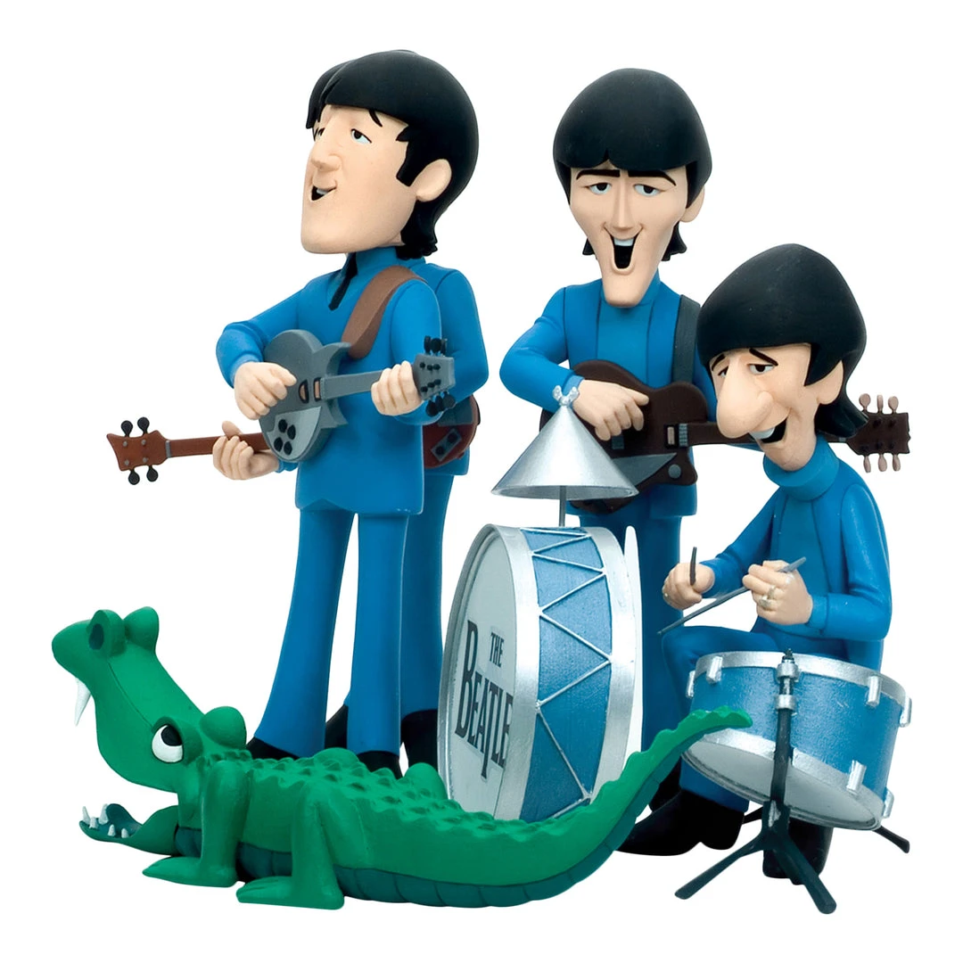 The Beatles Collectible 2004 McFarlane Animated Cartoon Figures & Stage Box Set Beatles, The