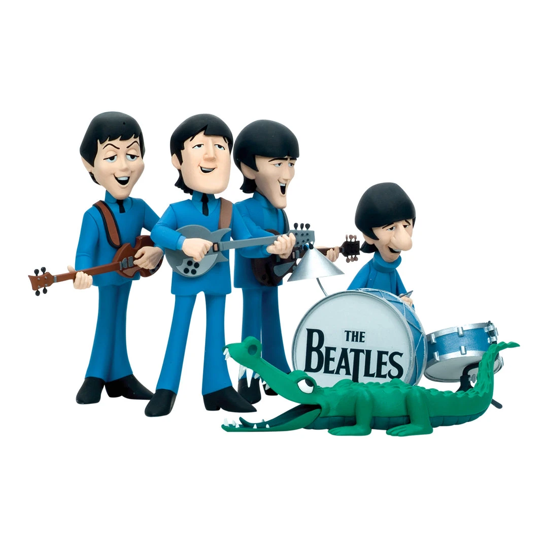 The Beatles Collectible 2004 McFarlane Animated Cartoon Figures & Stage Box Set Beatles, The