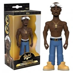 Tupac Shakur Collectible 2021 Handpicked Funko Gold Premium Vinyl 5" Figure