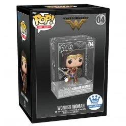 BuyRockNRoll Wonder Woman Collectible 2022 Funko Shop Exclusive Pop! Die-Cast DC Comics Figure W/ Sword & Shield