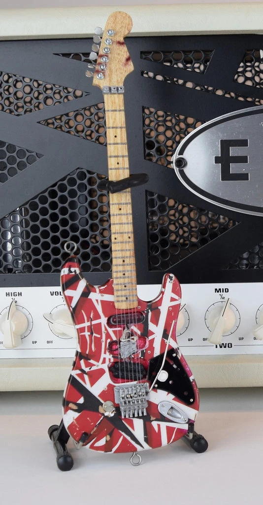 Axe Heaven EVH "Frankenstein" Eddie Van Halen Mini Guitar Replica Collectible