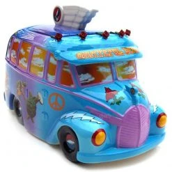 ICUP Grateful Dead, The SOLD OUT! Grateful Dead Collectible 2005 Vandor 40th Anniversary Tour Bus Cookie Jar #244/1200