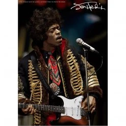 Jimi Hendrix Collectible 2020 Blitzway Premium UMS 1/6th Scale Action 12