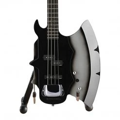 KISS Collectible Axe Heaven Gnee Simmons Signature AXE Bass Mini Guitar Model In Collectors Packaging