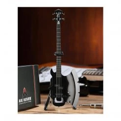 KISS Collectible Axe Heaven Gnee Simmons Signature AXE Bass Mini Guitar Model In Collectors Packaging