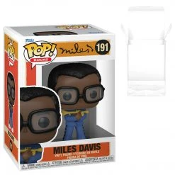 BuyRockNRoll Miles Davis Collectible 2022 Funko Pop Rocks Figure #191 In Protector
