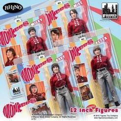 The Monkees Collectible 2015 Figures Toy Company Retro Red Suit 12