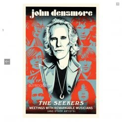 BuyRockNRoll Doors, The The Doors Collectible 2020 John Densmore Screen 24x 38 Print Limited Edition #133/1000