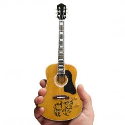 Axe Heaven John Lennon “Give Peace A Chance” Mini Acoustic Guitar Replica - Fab Four Beatles, The