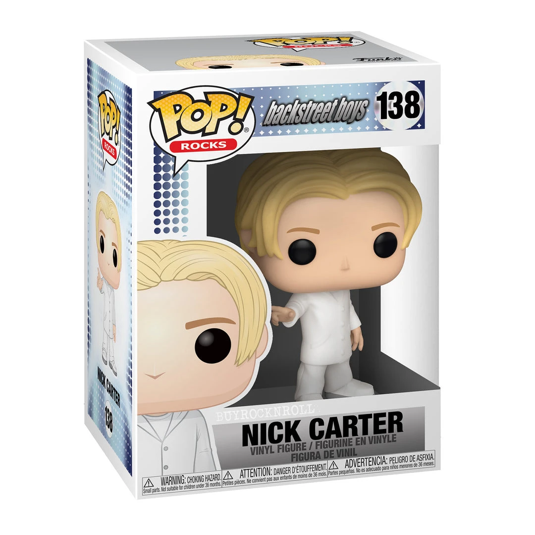 Backstreet Boys Collectible 2019 Handpicked 2020 Funko Pop! Rocks Set Of 5 Figures In Protectors