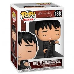 Elvis Presley Collectibles Funko Pop Rocks 4 Figure Set:'68 Comeback, Blue Hawaii & Jailhouse Rock