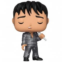 Elvis Presley Collectibles Funko Pop Rocks 4 Figure Set:'68 Comeback, Blue Hawaii & Jailhouse Rock