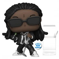 Lil Wayne Collectible 2021 Handpicked Funko Pop! Rocks Figure In Protector Display Case