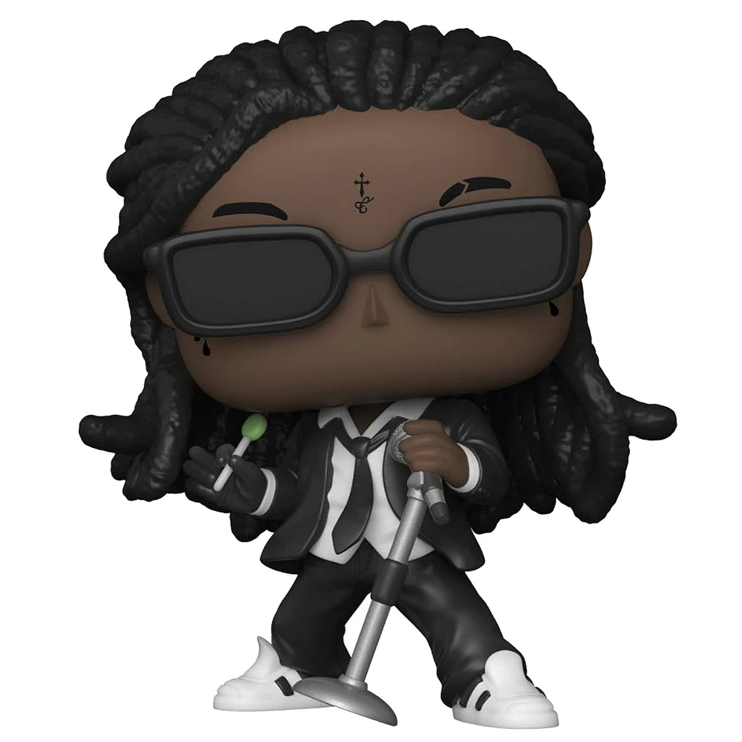 Lil Wayne Collectible 2021 Handpicked Funko Pop! Rocks Figure In Protector Display Case
