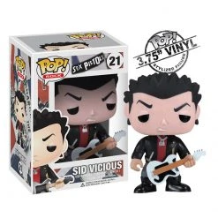 Sex Pistols Collectible 2012 Funko Pop! Rocks Sid Vicious 3.75