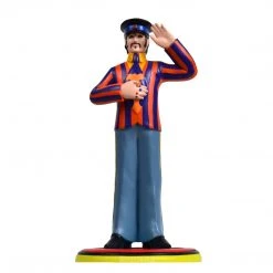 Beatles Collectibles:2011 Knucklebonz Yellow Submarine Rock Iconz Statue Set