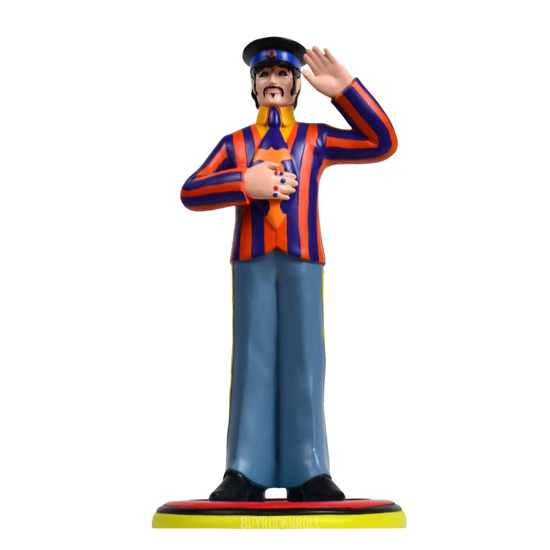 Beatles Collectibles:2011 Knucklebonz Yellow Submarine Rock Iconz Statue Set