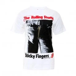 Bravado The Rolling Stones 2009 Sticky Fingers T-Shirt - Size Large (42-44) Rolling Stones, The