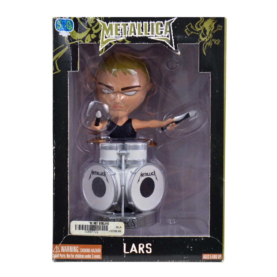 Metallica Collectible: 2003 SEG Stevenson Entertainment Group Lars Ulrich Bobble Head